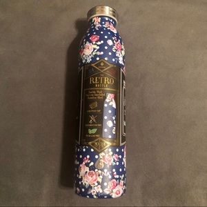 Manna | 20 oz floral stainless steel bottle